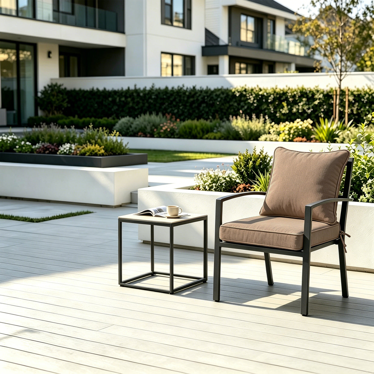 Goodgoods N Deep Seat Outdoor Cushion Set 19x19 in - Brown