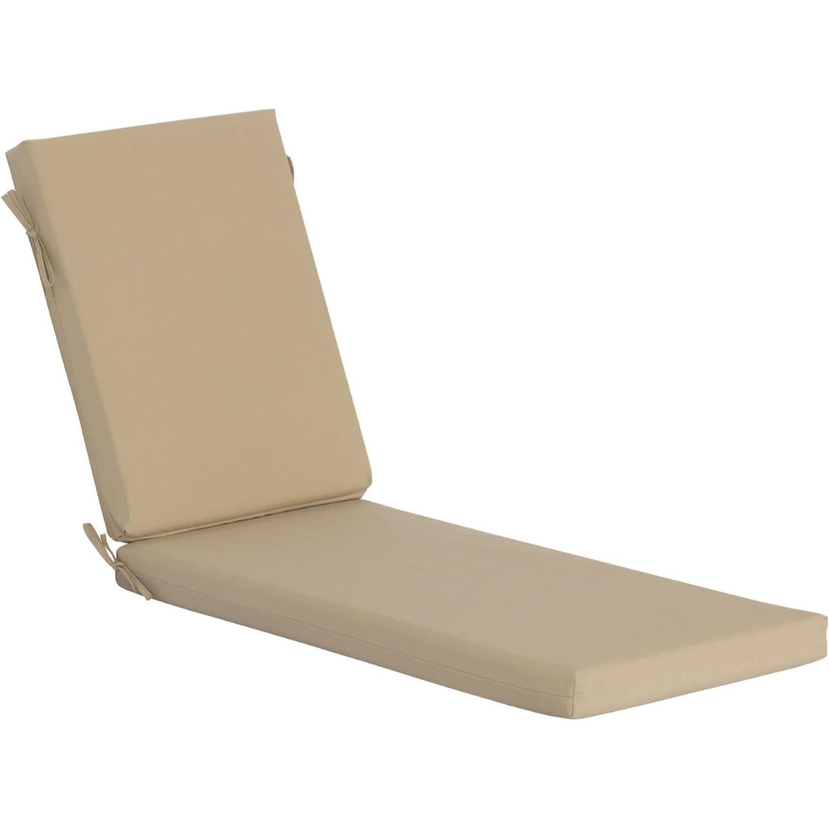 GoodGoods Outdoor Chaise Lounge Cushion 21x72 in - Beige