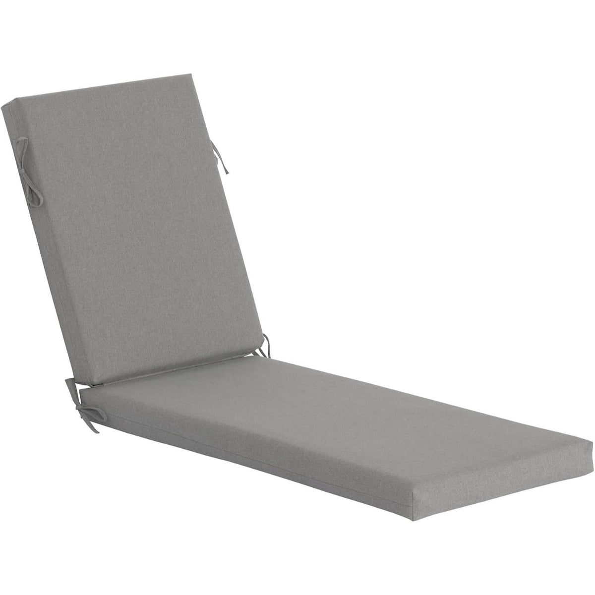 GoodGoods Outdoor Chaise Lounge Cushion 21x72 in - Light Gray
