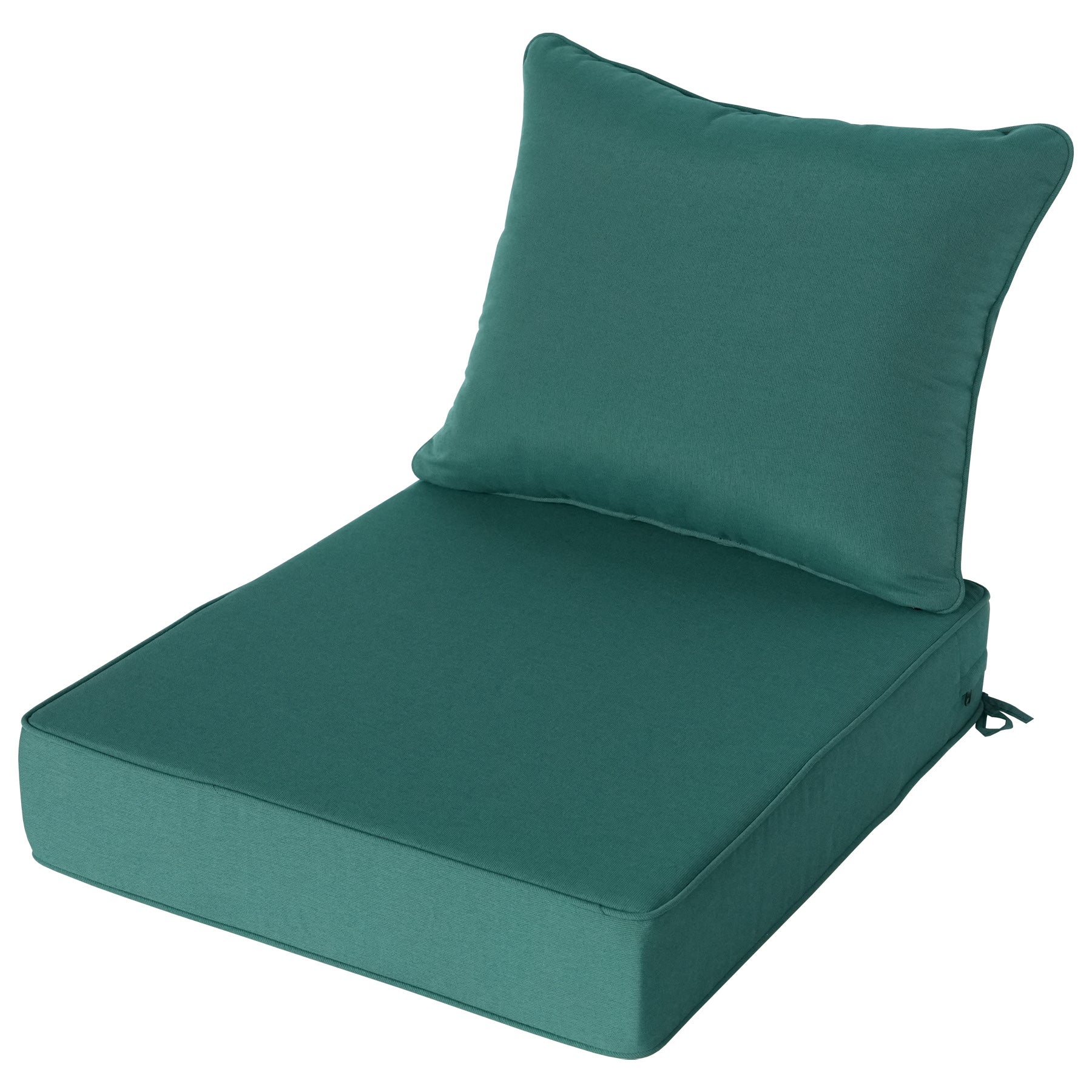 GoodGoods Deep Seat Outdoor Cushion Set 24x28 in - Deep Green