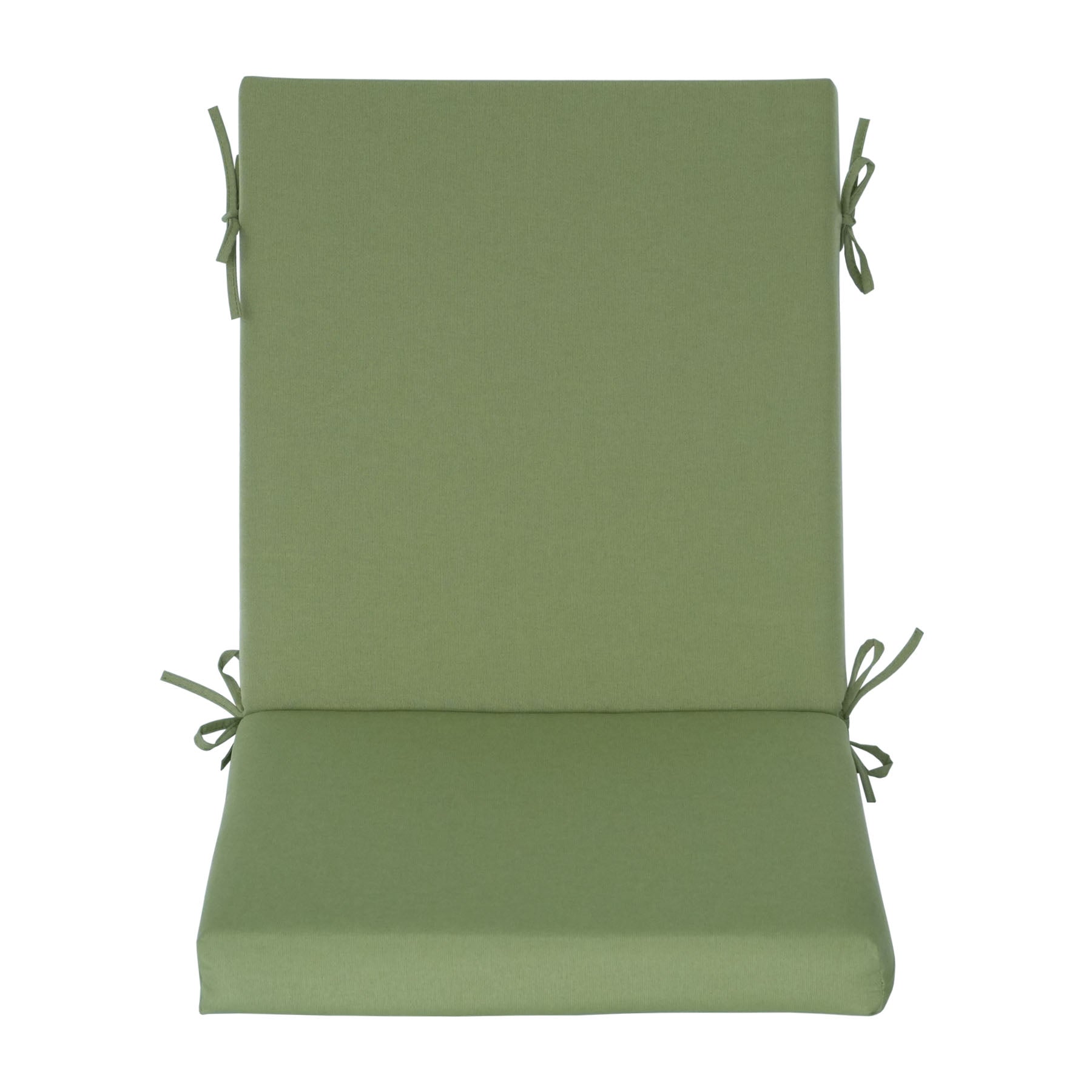 GoodGoods Outdoor High-Back Chair Cushion 22x44 in - Light Green
