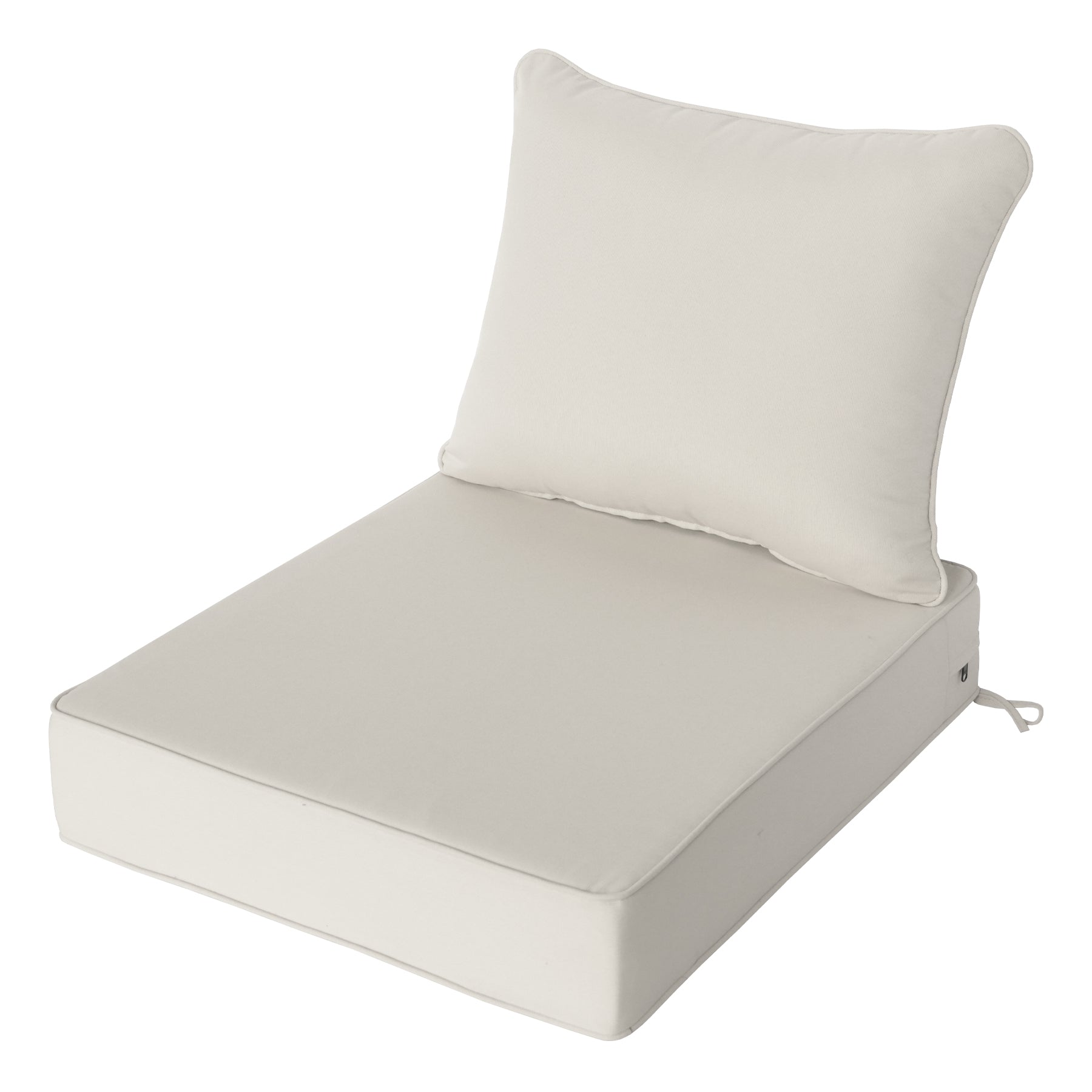 GoodGoods Deep Seat Outdoor Cushion Set 24x28 in - Beige