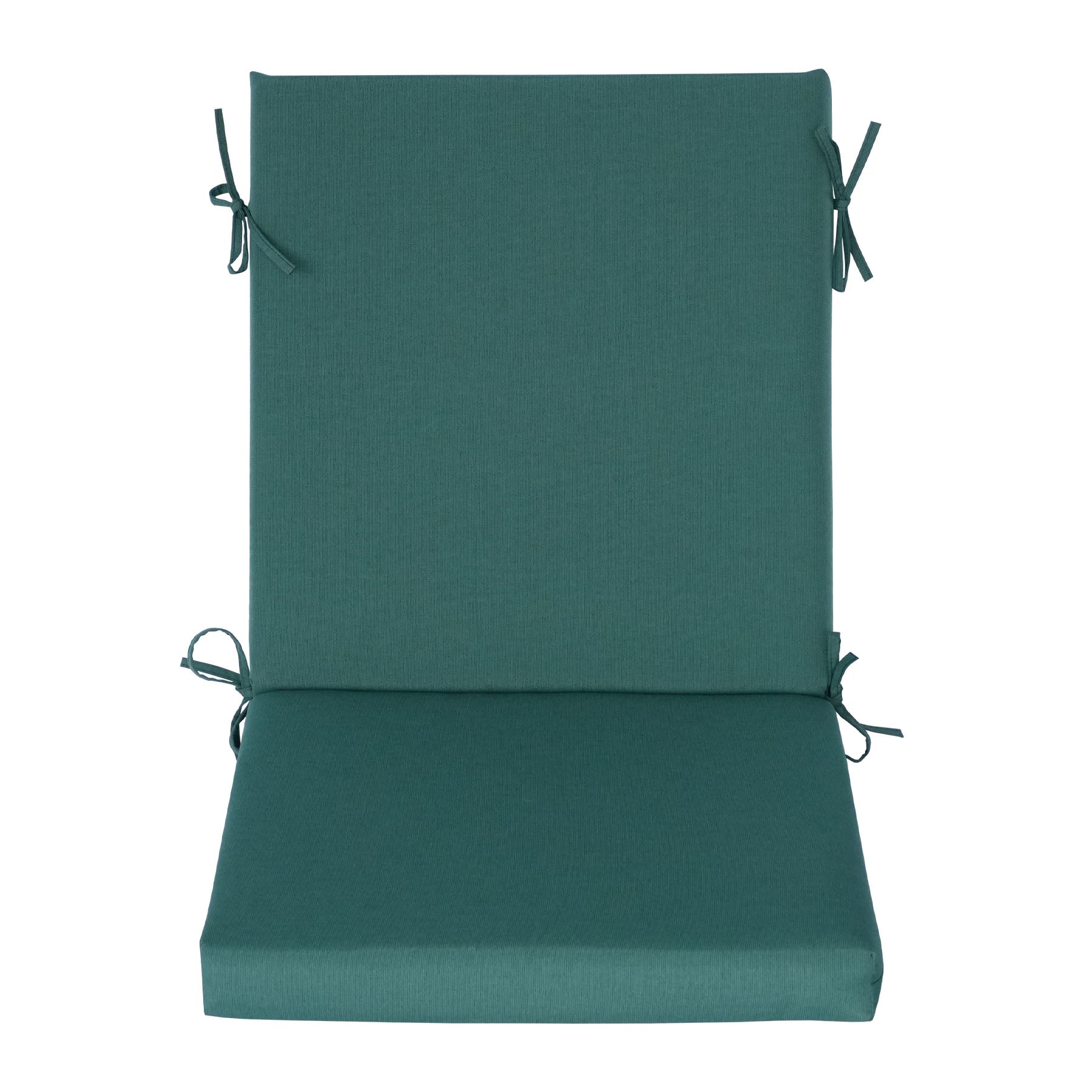 GoodGoods Outdoor High-Back Chair Cushion 22x44 in - Deep Green