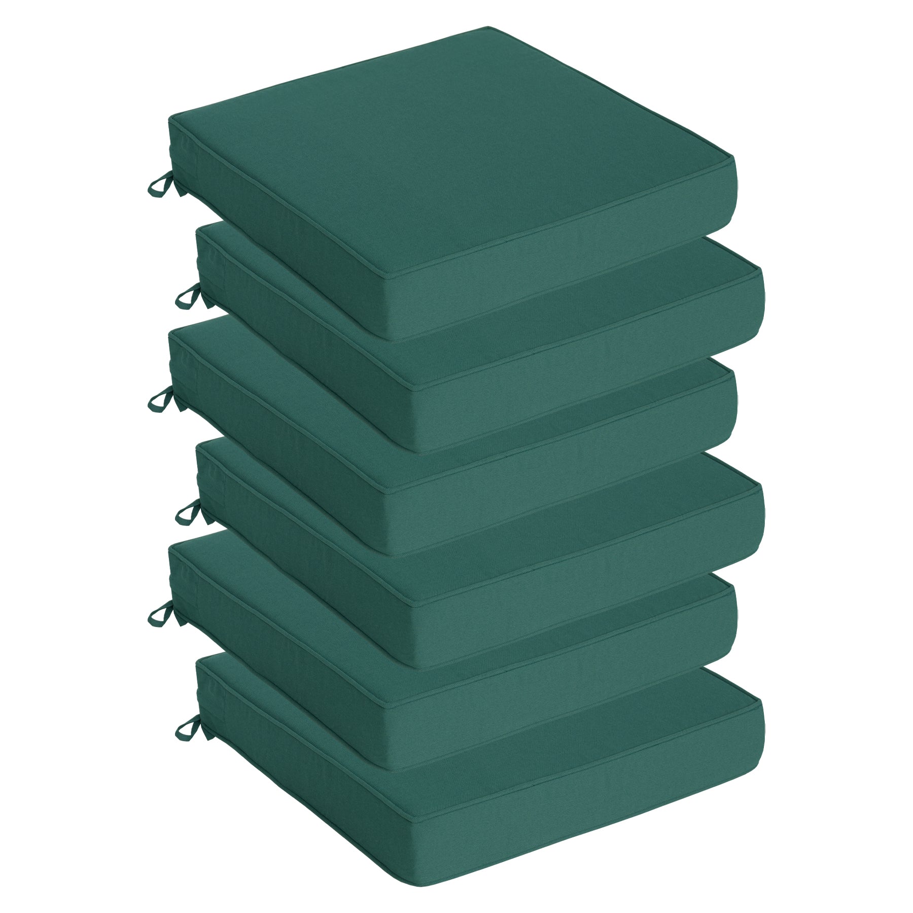 GoodGoods Outdoor Seat Cushion 22x22 in - Deep Green - image 11