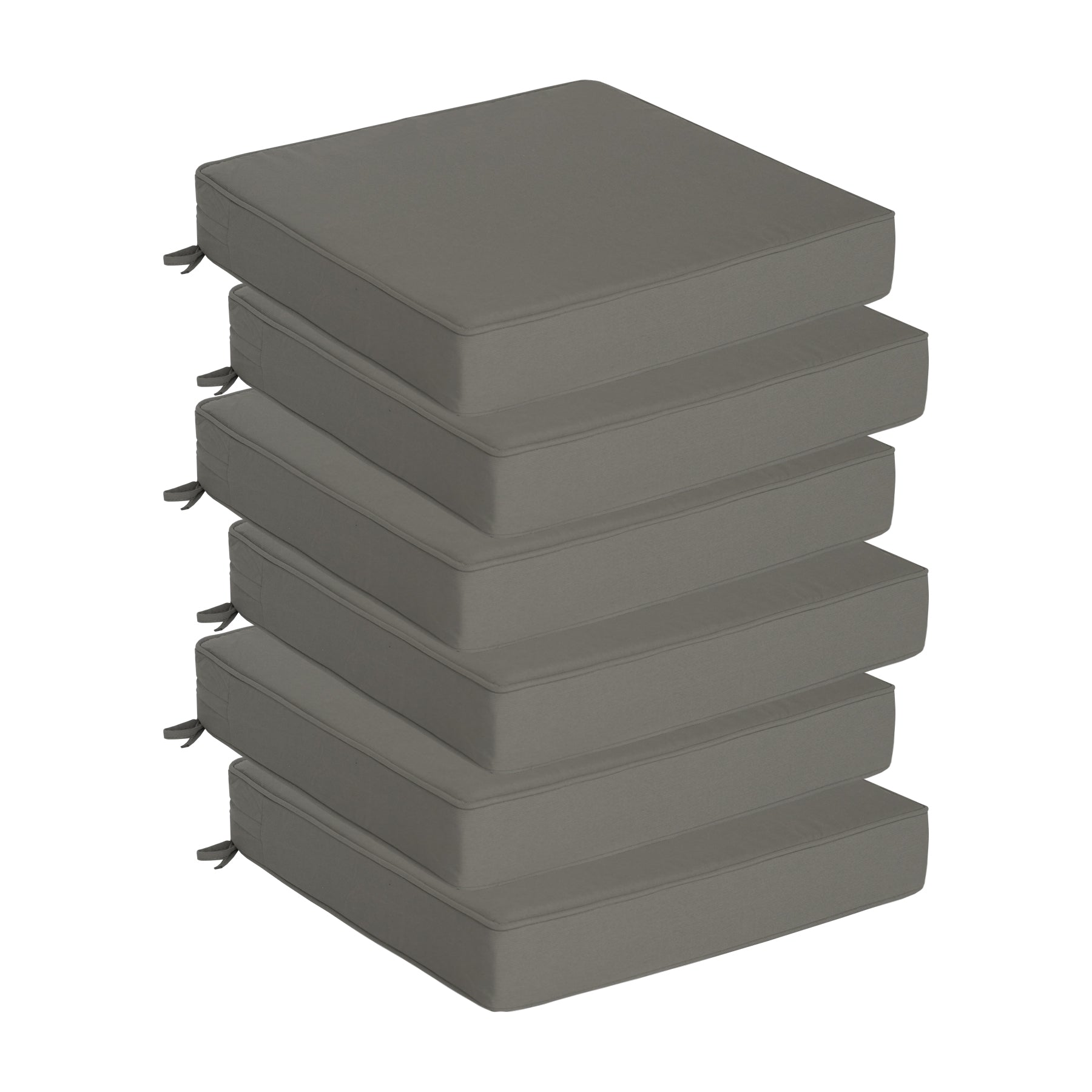 GoodGoods Outdoor Seat Cushion 22x22 in - Gray - image 11