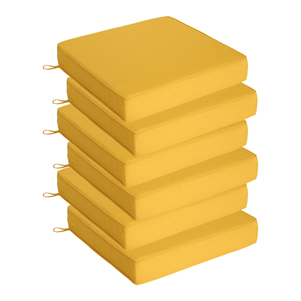 Goodgoods N Outdoor Seat Cushion 18.5x18.5 in - Yellow