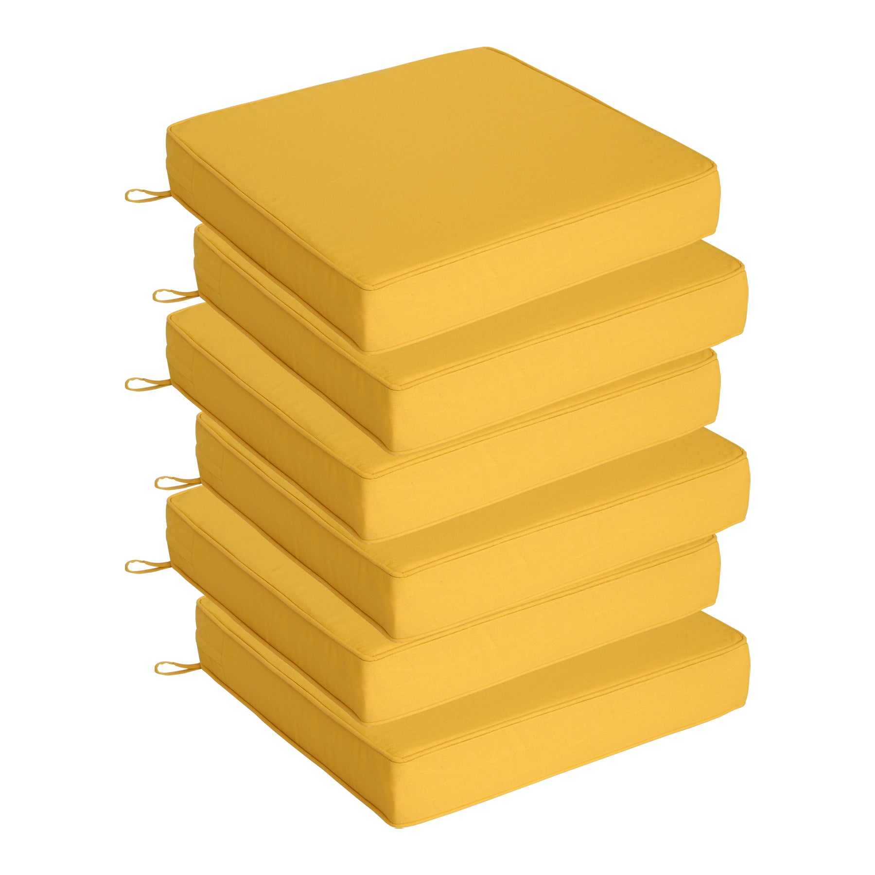 GoodGoods Outdoor Seat Cushion 22x22 in - Yellow - image 6