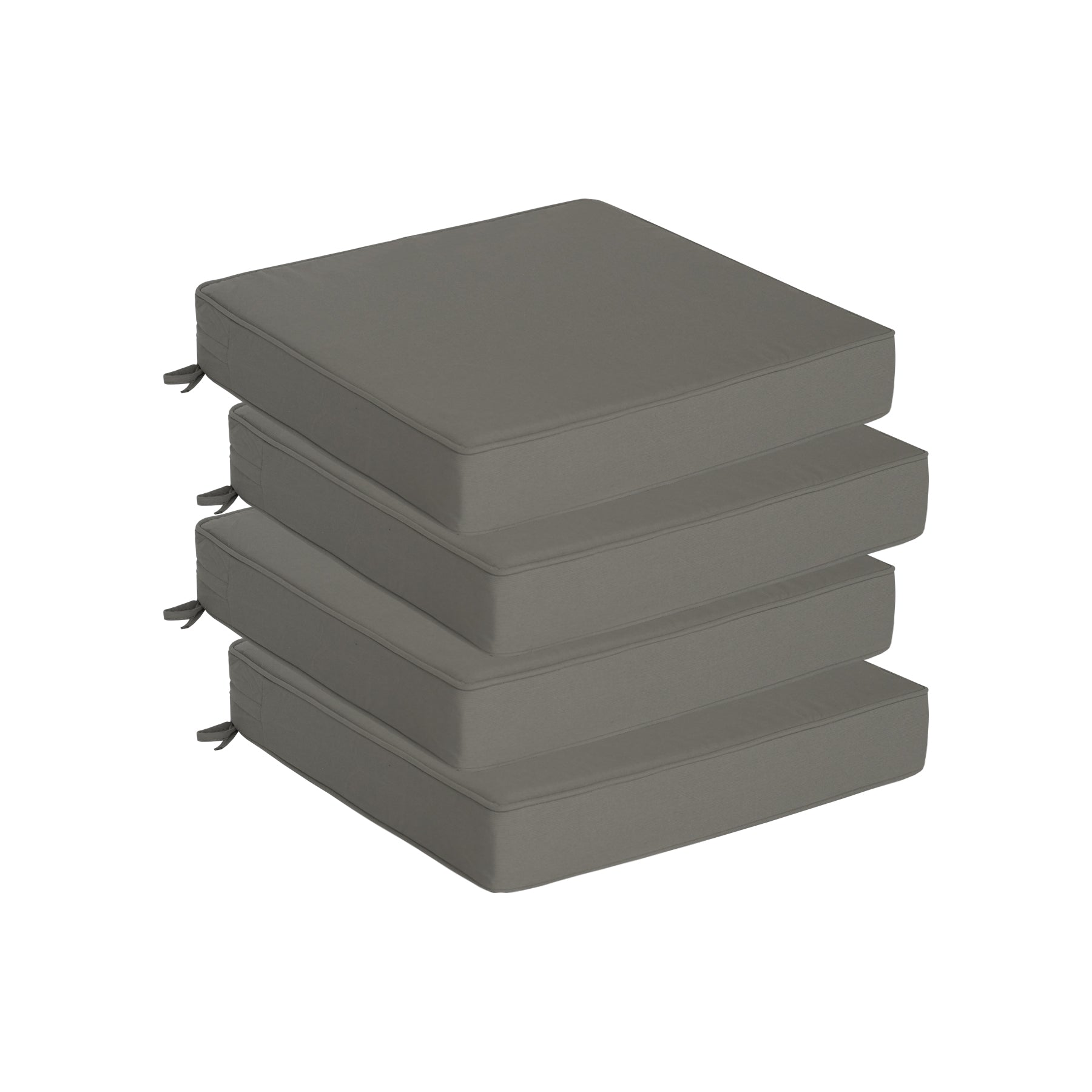 GoodGoods Outdoor Seat Cushion 20x20 in - Gray