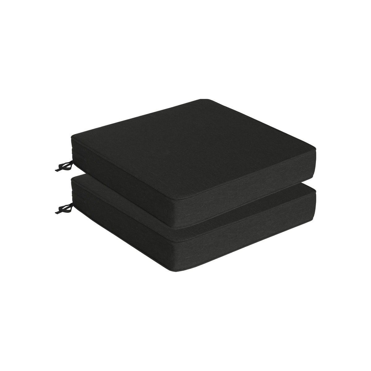 Goodgoods N Outdoor Seat Cushion 18.5x18.5 in - Black