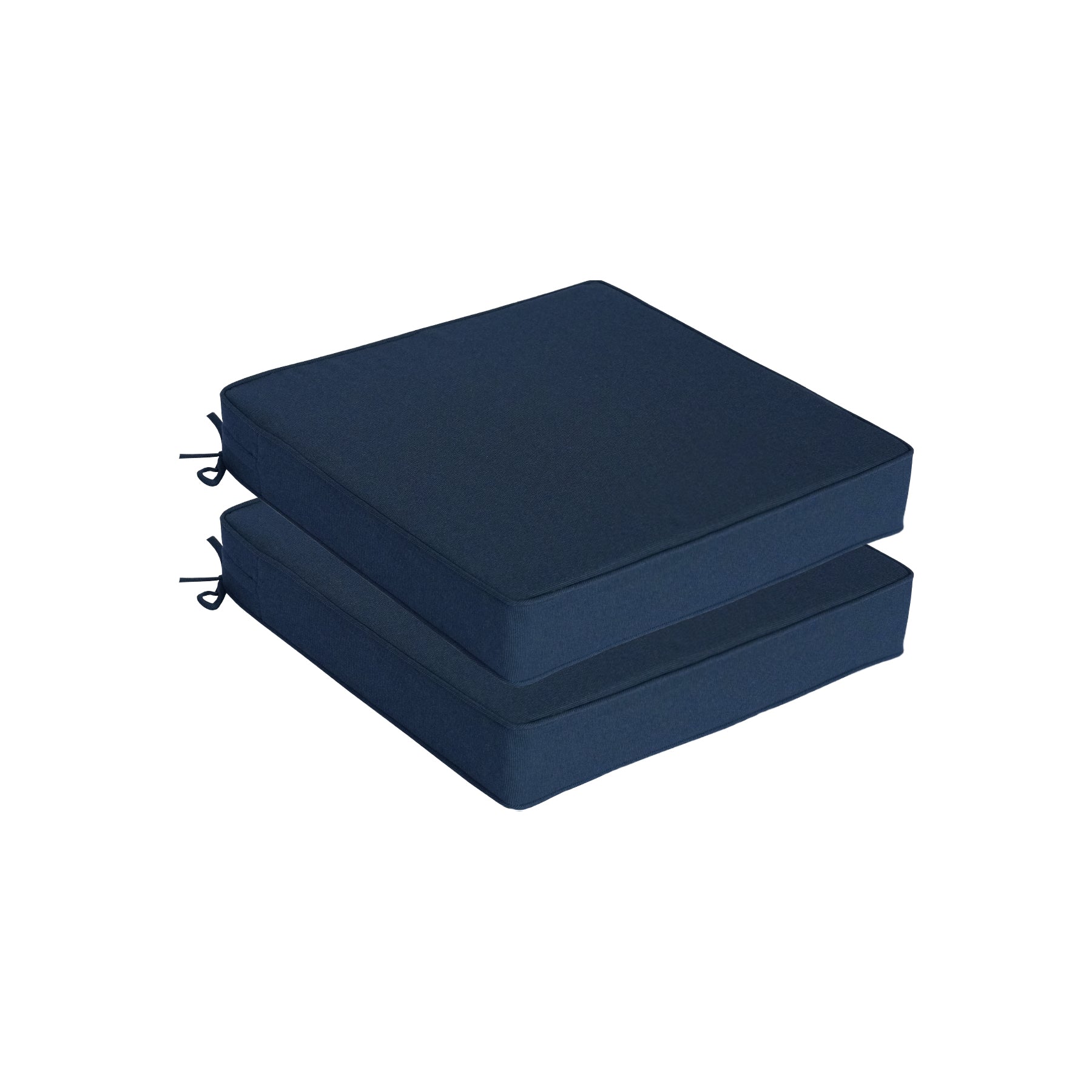 GoodGoods Outdoor Seat Cushion 22x22 in - Dark Blue - image 10