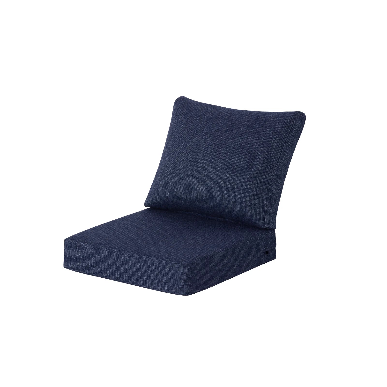 GoodGoods Deep Seat Cushion 24x24 in 2 Packs - Indigo
