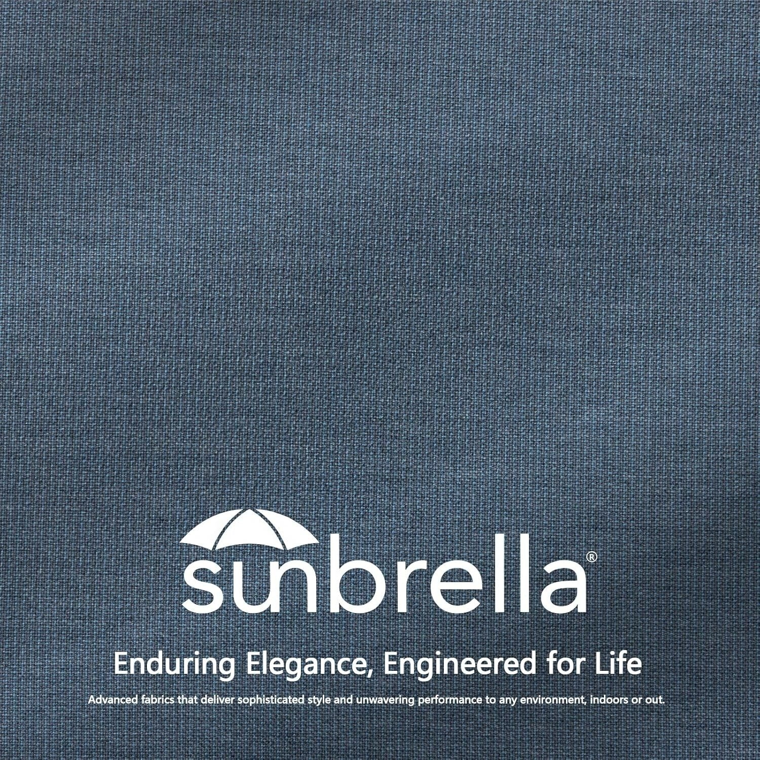 GoodGoods Premium Sunbrella® Deep Seat Cushion 25x25 in 2 Packs - Denim