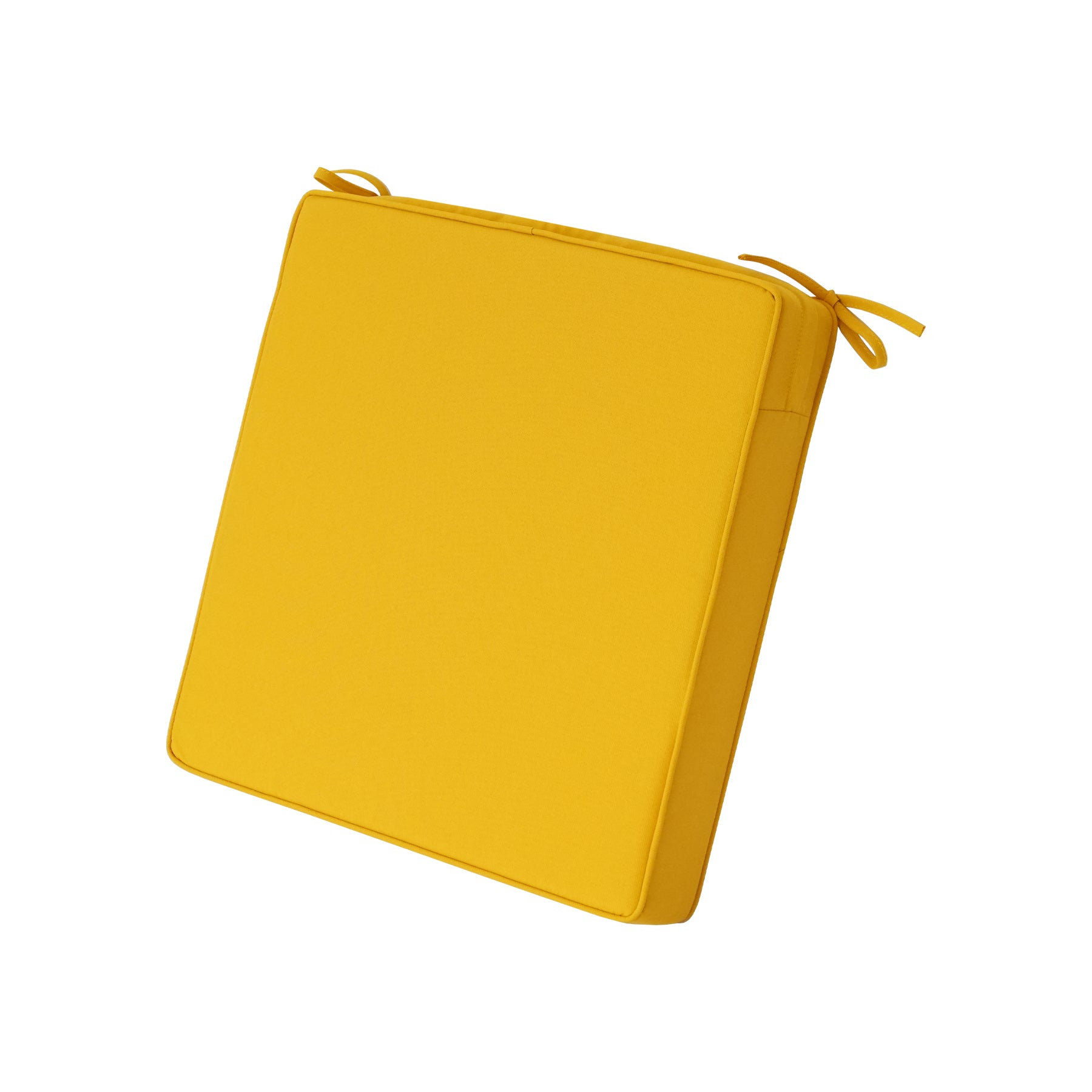 GoodGoods Outdoor Seat Cushion 22x22 in - Yellow - image 4
