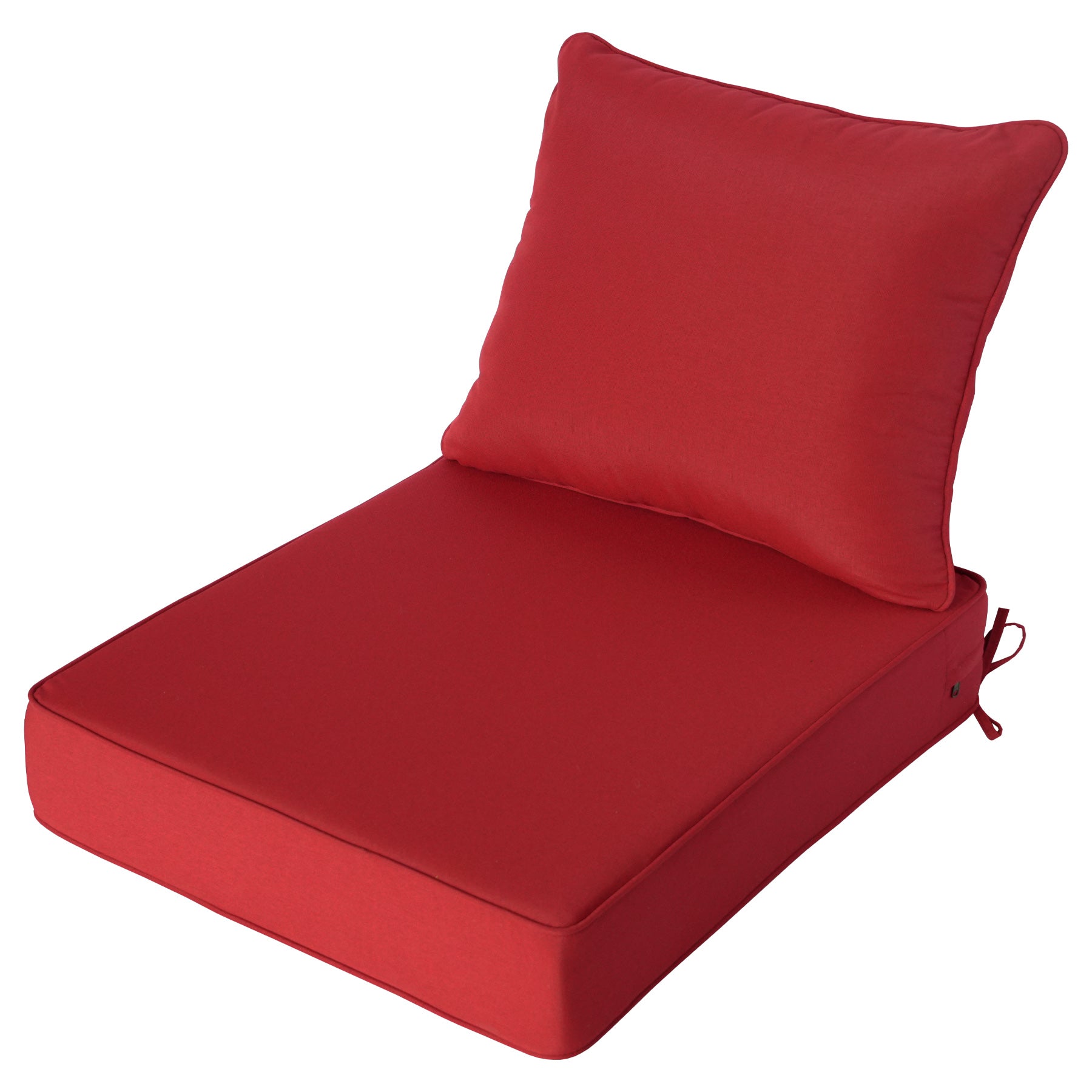 GoodGoods Deep Seat Outdoor Cushion Set 24x28 in - Red