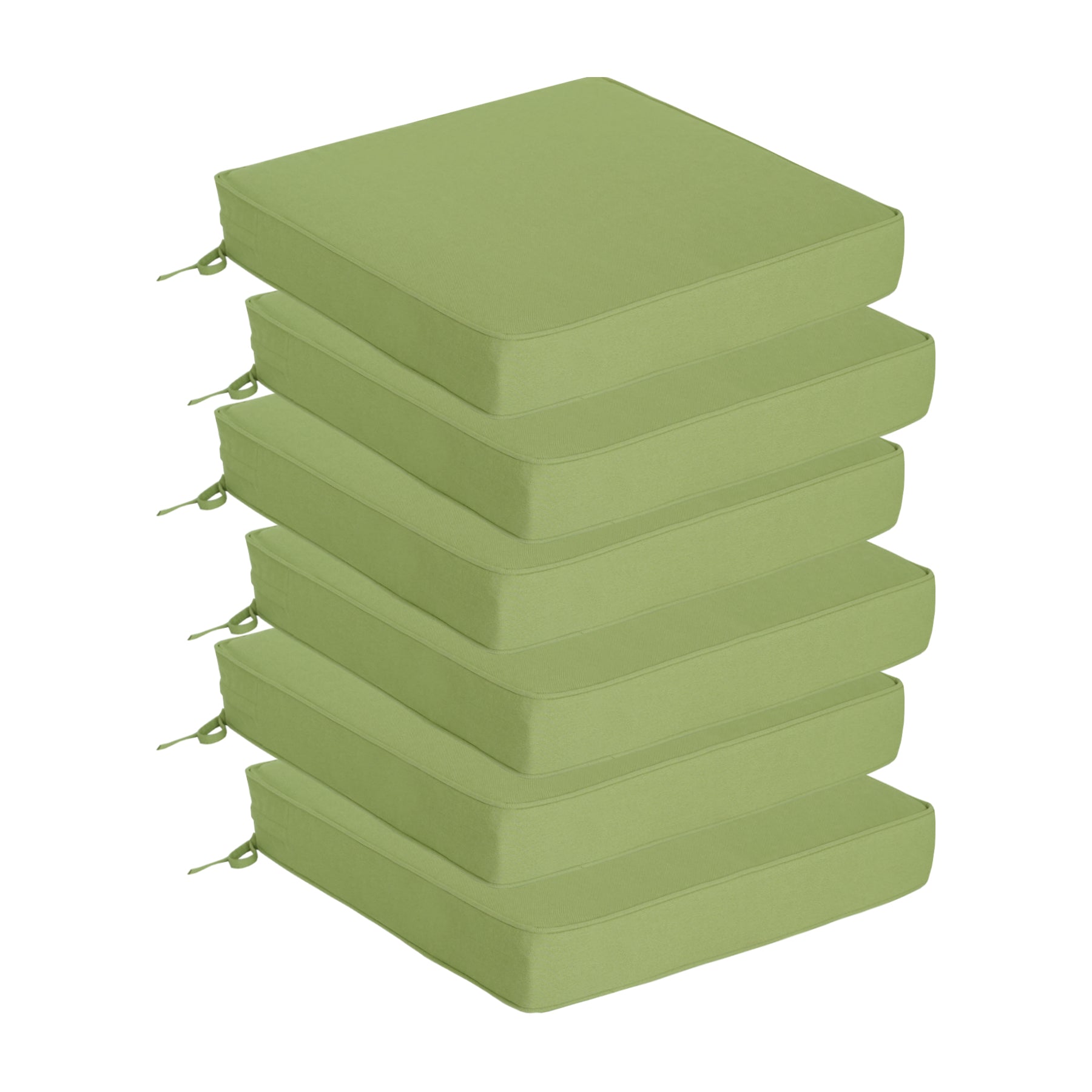 GoodGoods Outdoor Seat Cushion 22x22 in - Light Green - image 11