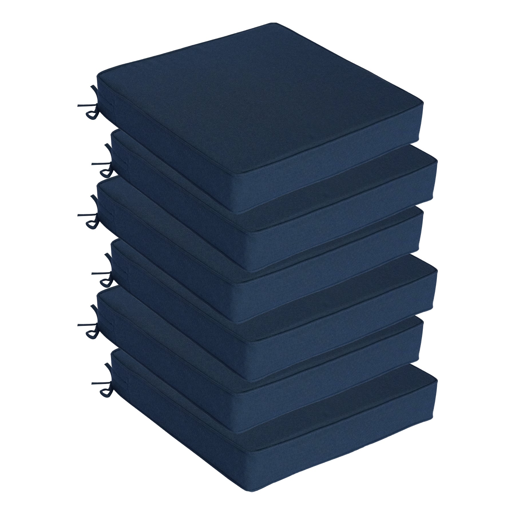 GoodGoods Outdoor Seat Cushion 22x22 in - Dark Blue - image 11