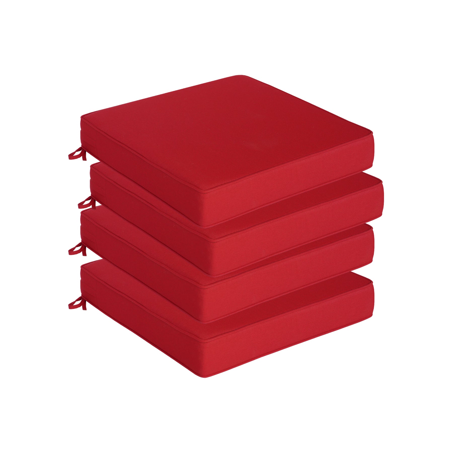 GoodGoods Outdoor Seat Cushion 20x20 in - Red