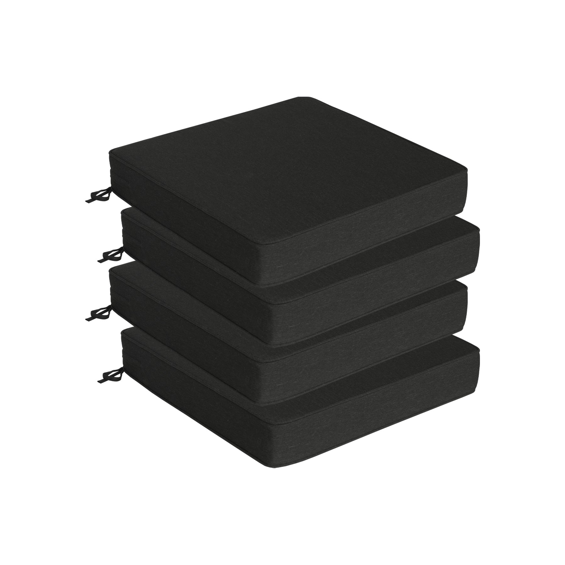 GoodGoods Outdoor Seat Cushion 20x20 in - Black - image 1
