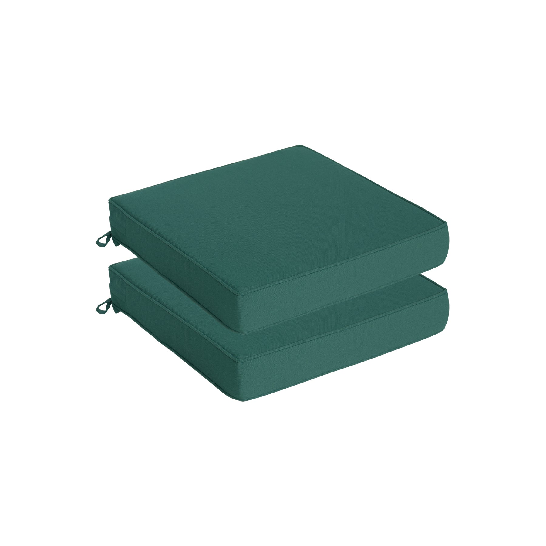 GoodGoods Outdoor Seat Cushion 22x22 in - Deep Green - image 10