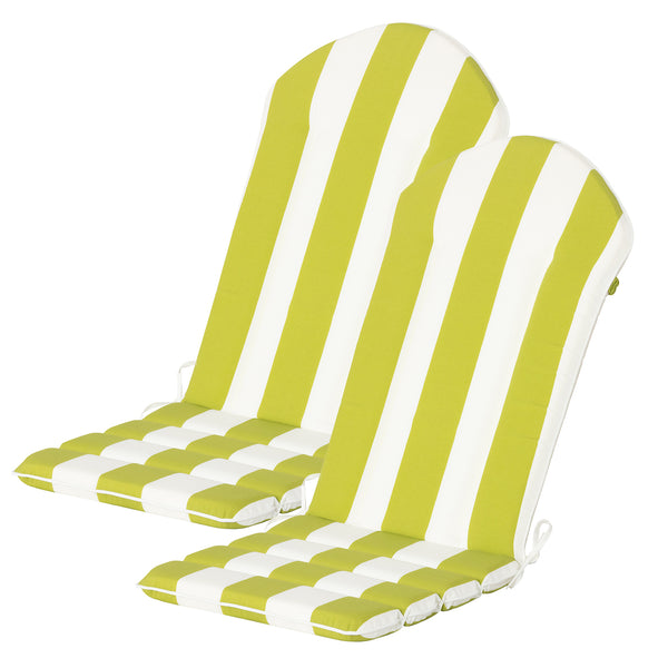 GoodGoods Adirondack Chair Cushion 20x20 in – Cabana Stripe Yellow
