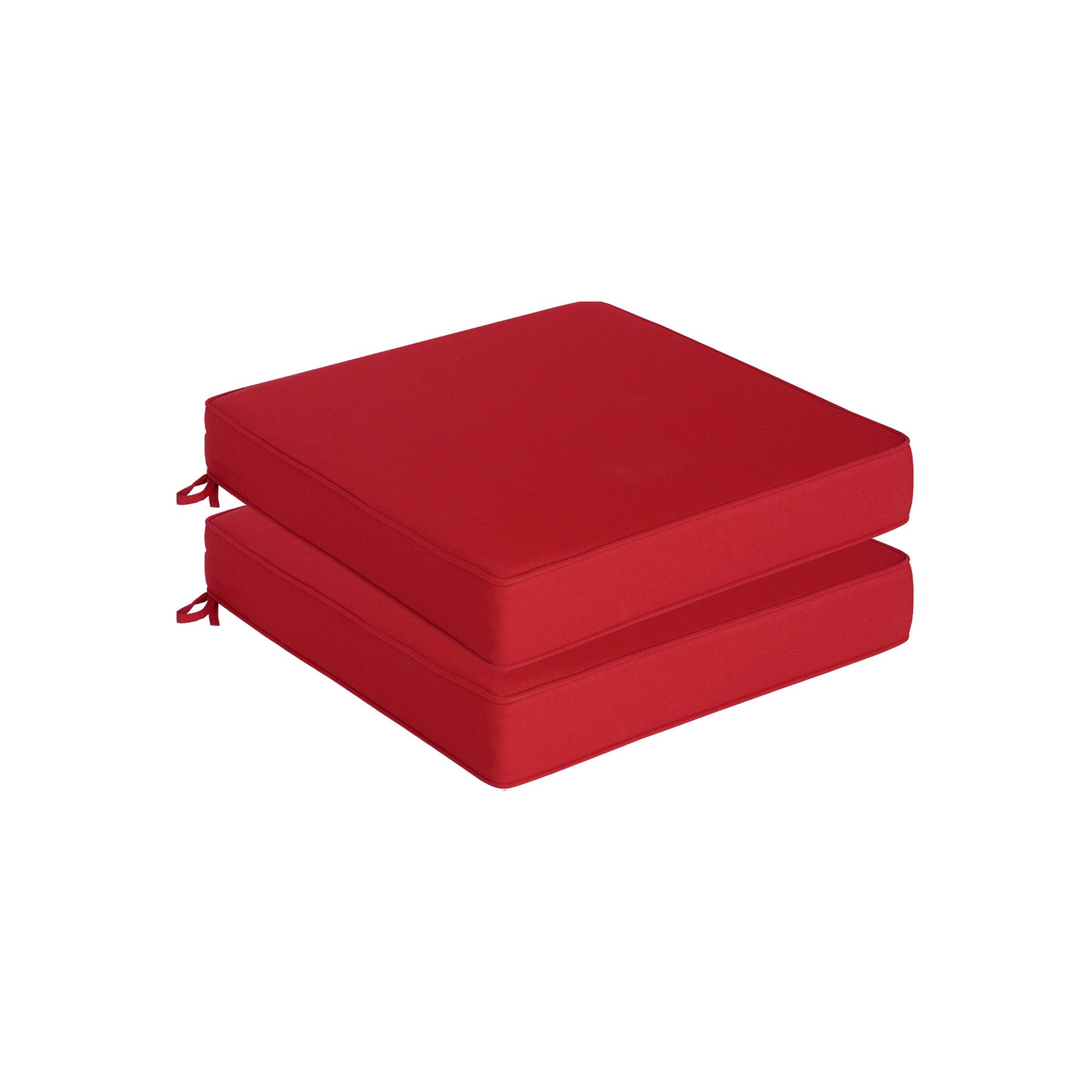 GoodGoods Outdoor Seat Cushion 22x22 in - Red - image 9