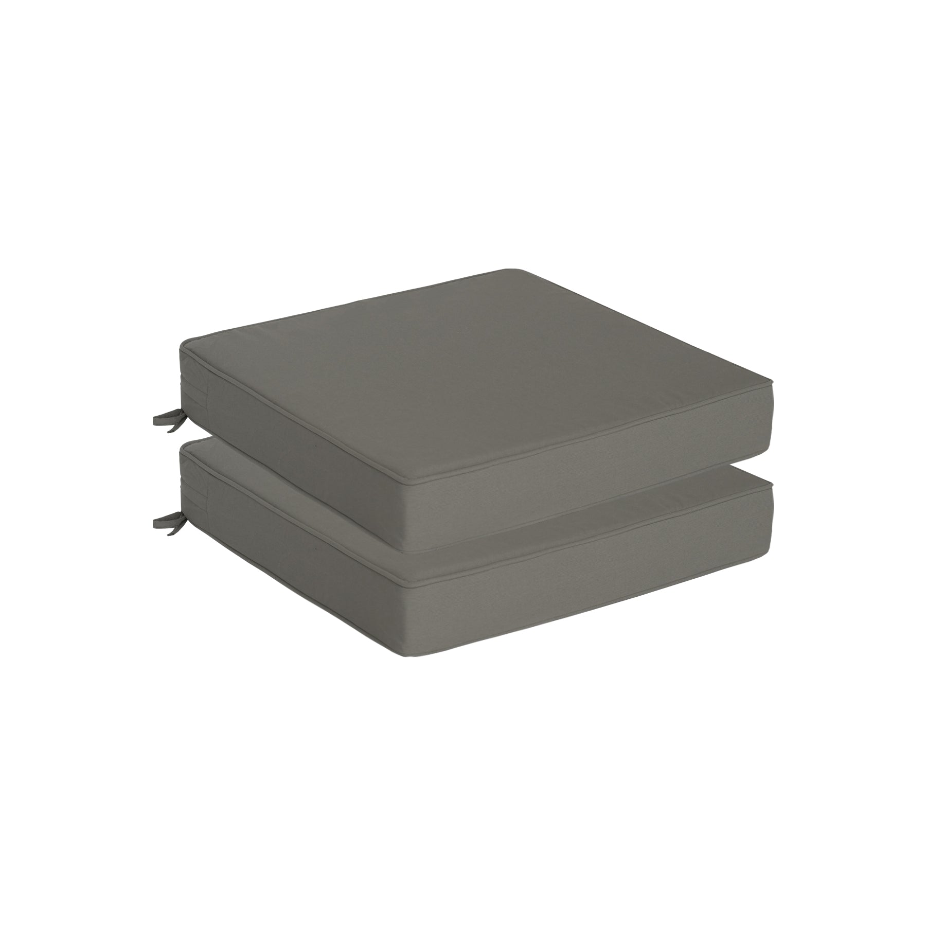 GoodGoods Outdoor Seat Cushion 22x22 in - Gray - image 10