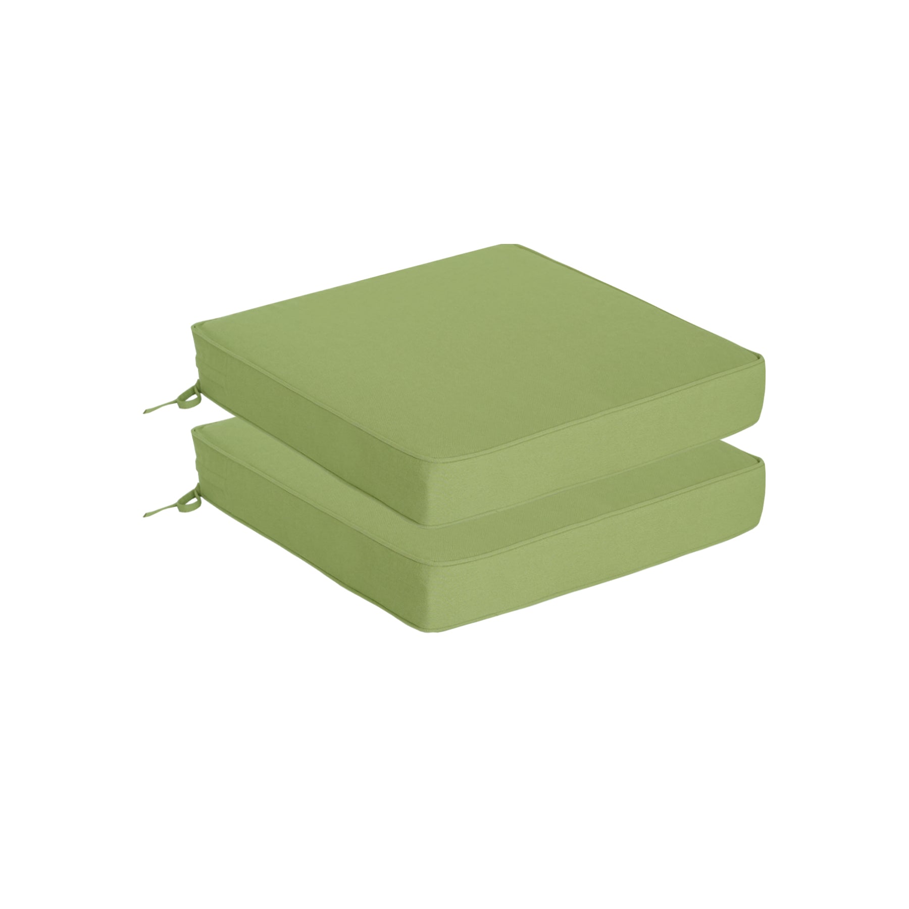 GoodGoods Outdoor Seat Cushion 22x22 in - Light Green - image 10
