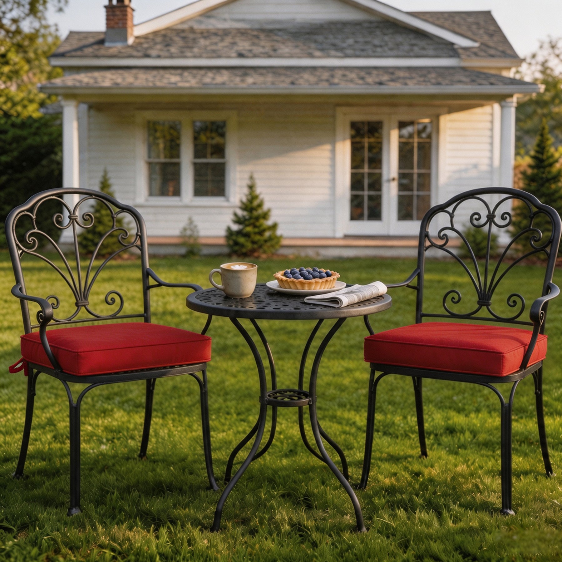 GoodGoods Outdoor Seat Cushion 20x20 in - Red