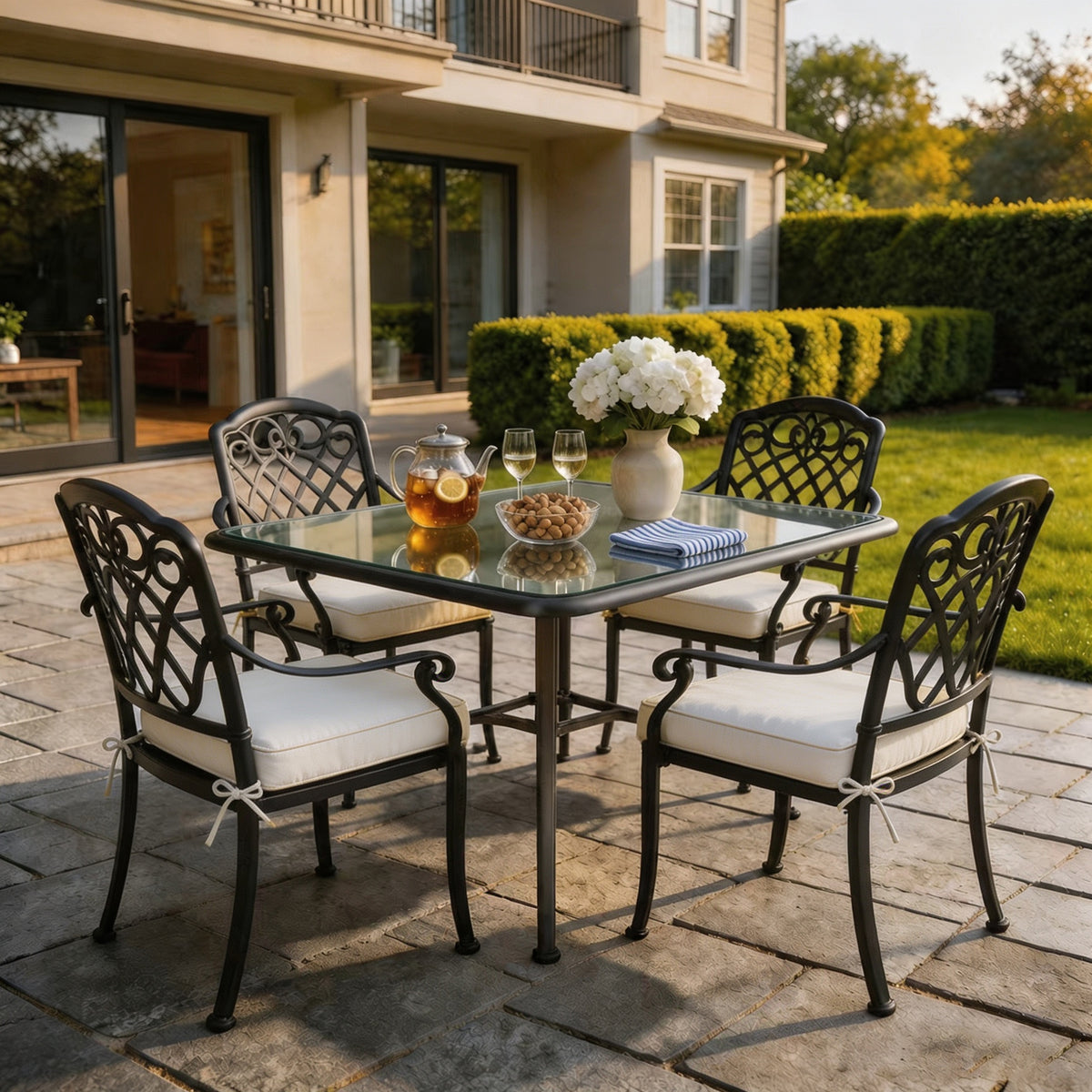 Goodgoods N Outdoor Seat Cushion 18.5x18.5 in - Beige