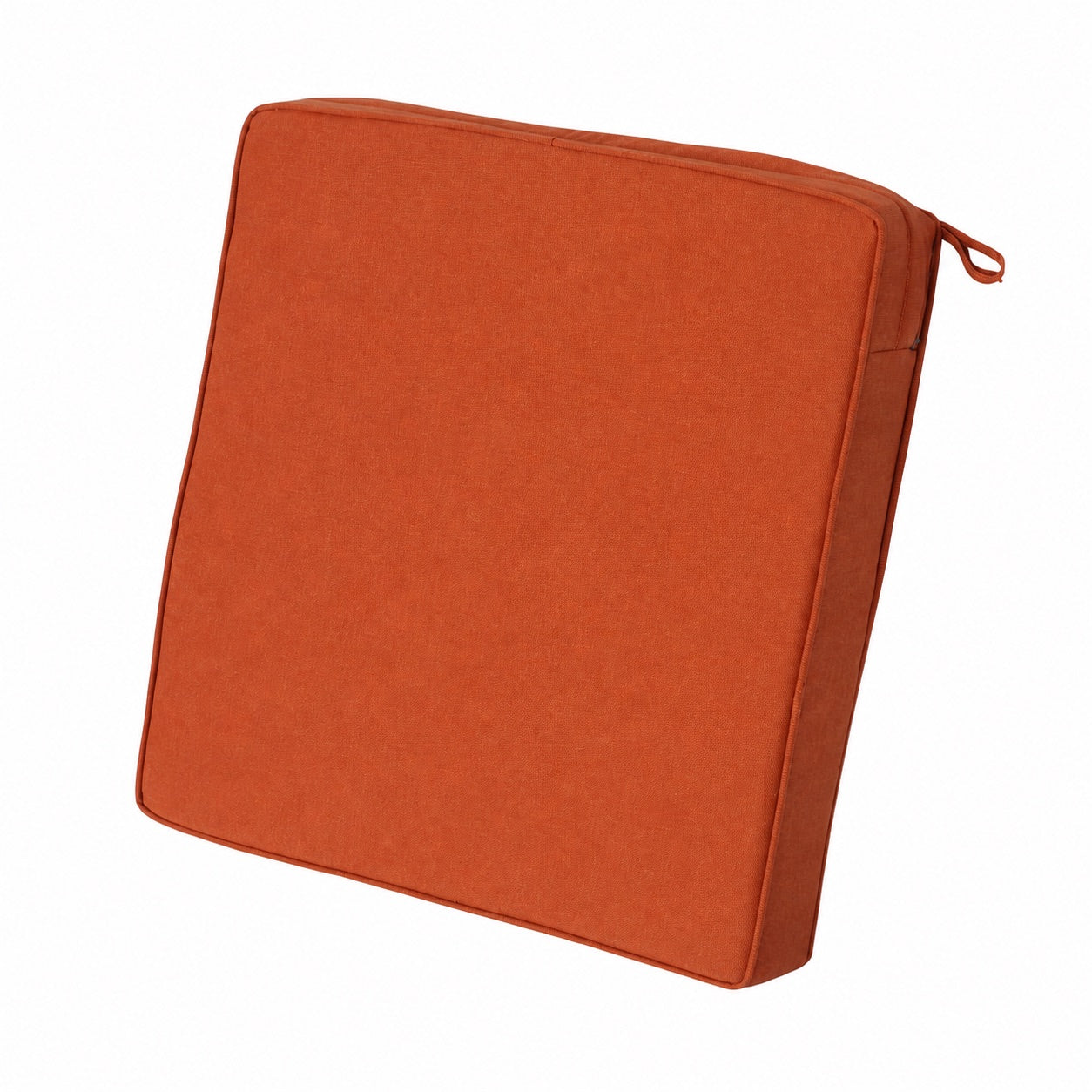 GoodGoods Outdoor Seat Cushion 24x24 in - Orange - image 1