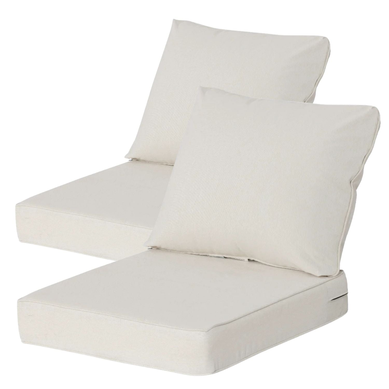 GoodGoods Deep Seat Cushion 24x28 inch 2 Packs