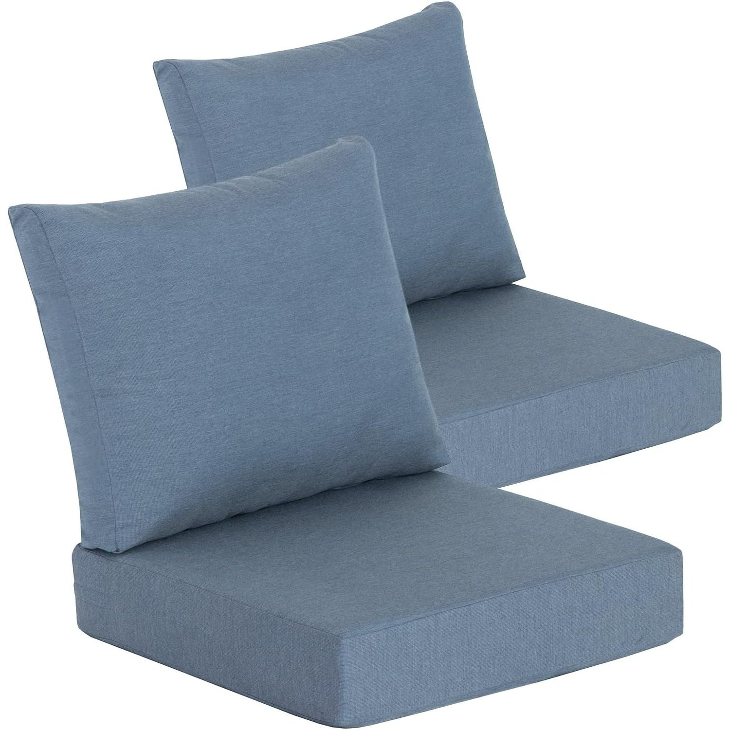 GoodGoods Premium Sunbrella® Deep Seat Cushion 25x25 in 2 Packs  - Denim