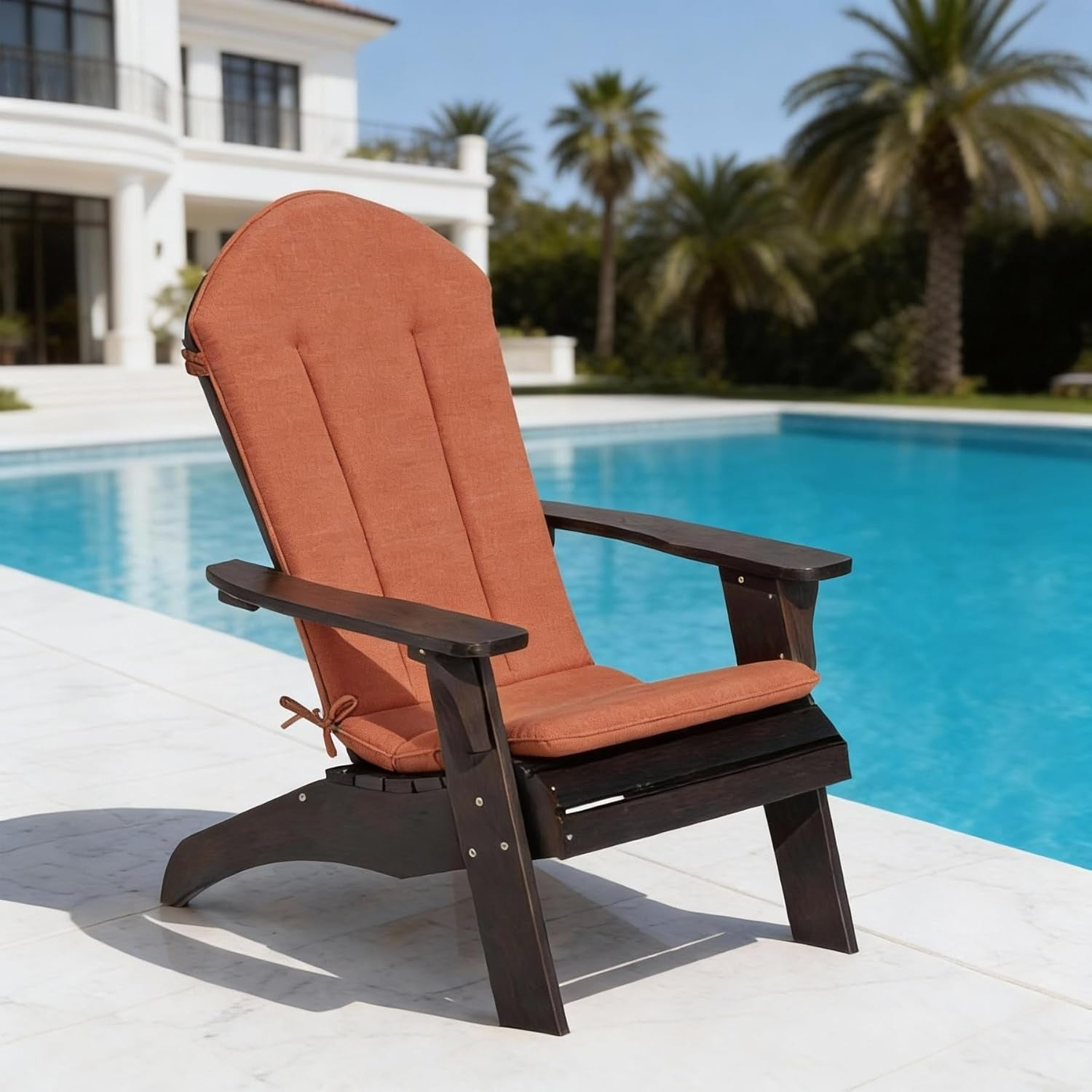 GoodGoods Premium Adirondack & Rocking Chair Cushions (Set of 2) - 50" x 20"