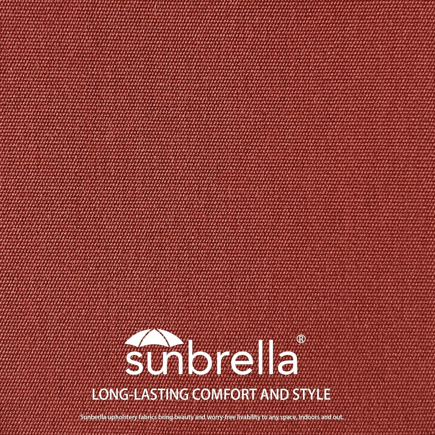 Sunbrella® Canvas Henna Patio Seat Cushions (Set of 4) - 20" x 20"